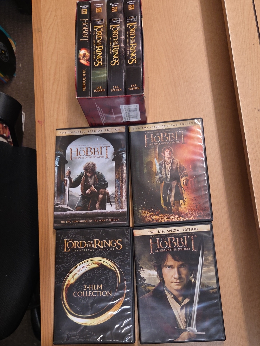 Lord Of The Rings Hobbit Complete Books Box Set